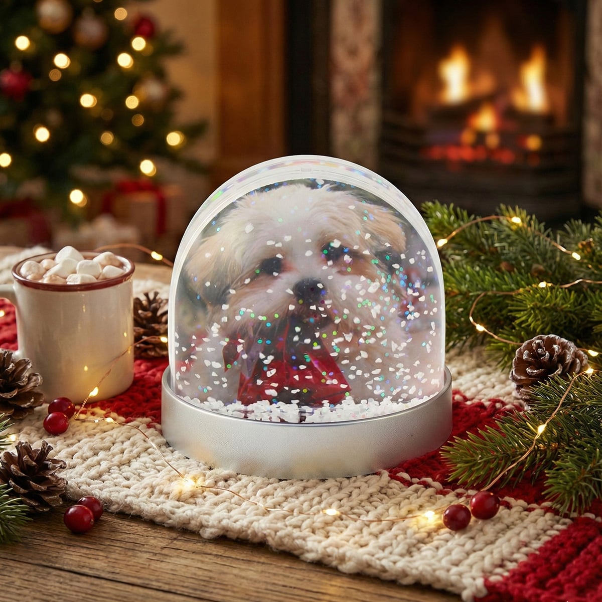 Snökula, metallic
