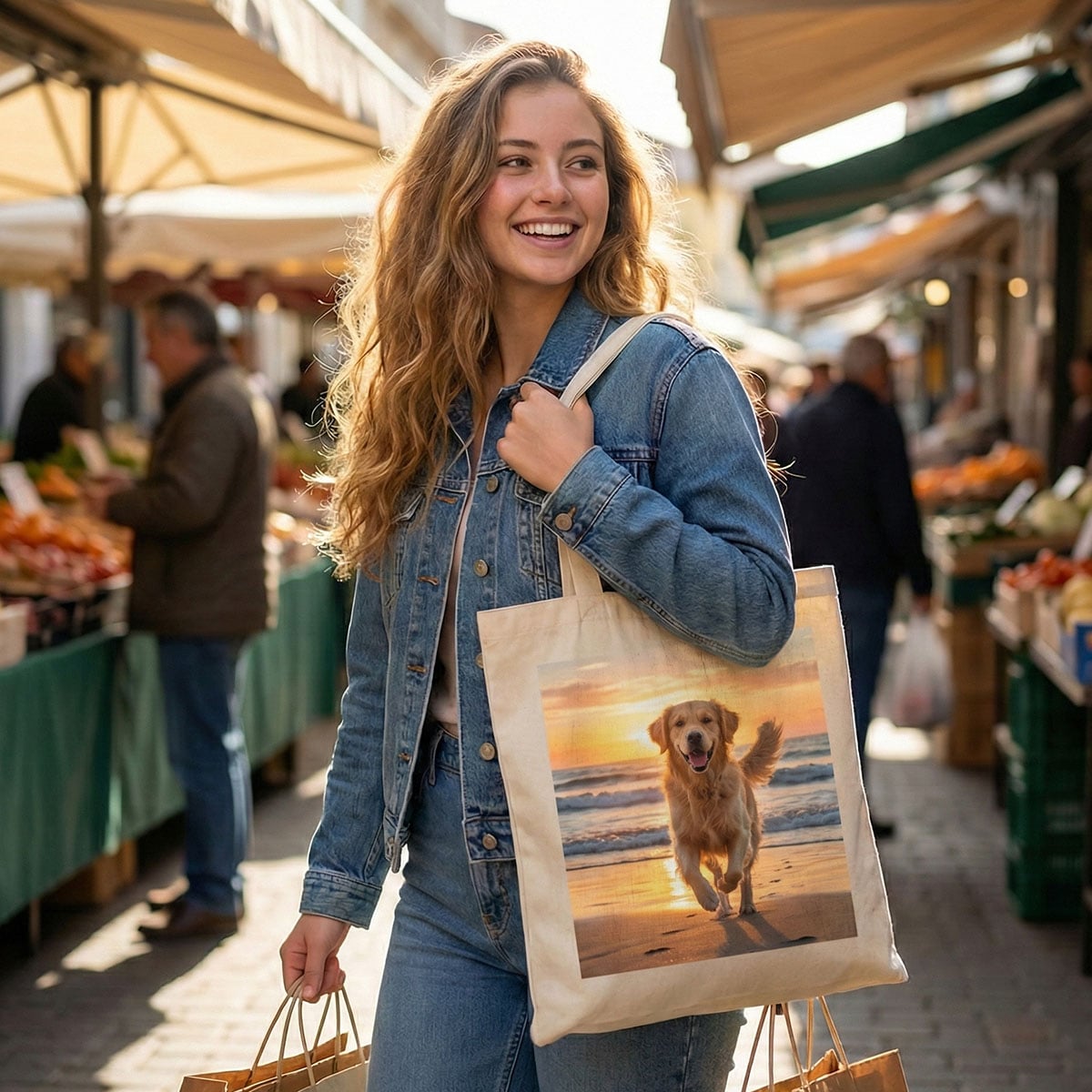 Shoppingkasse stor